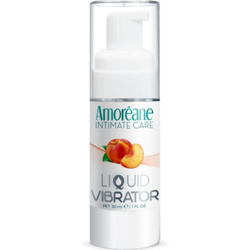 AMOREANE - LIQUIDO VIBRADOR MELOCOTON 30 ML - DROGUERÍA - El Arte del Placer