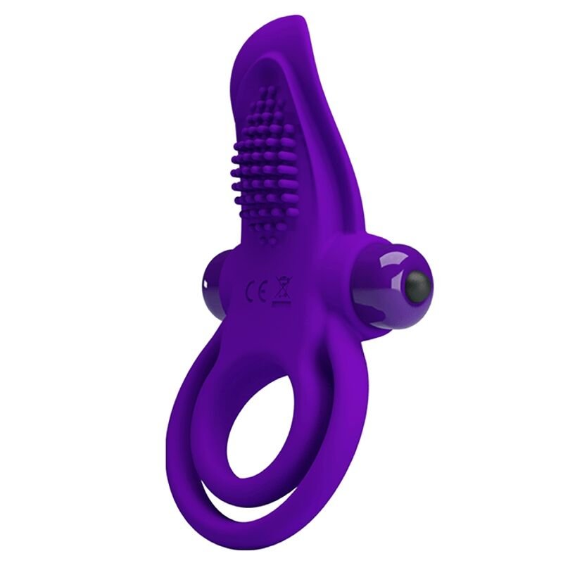 PRETTY LOVE - ANILLO VIBRADOR PARA PENE MORADO - Accesorios para el pene - El Arte del Placer