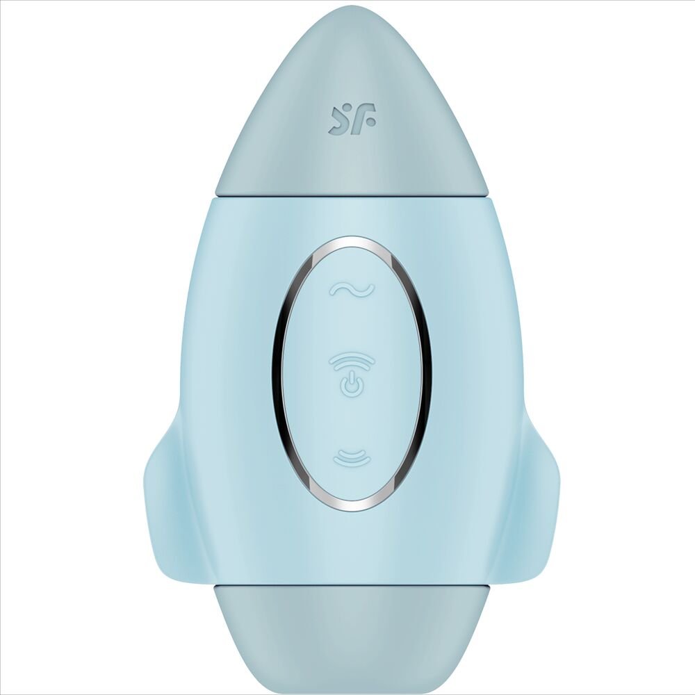 SATISFYER – MISSION CONTROL VIBRADOR PEQUEÑO DE DOBLE IMPULSO - JUGUETES BIENESTAR - El Arte del Placer