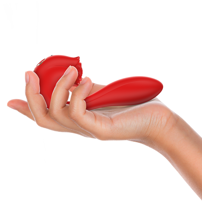 MIA - SELENA ESTIMULADOR VIBRATING + TAPPING ROJO - Estimuladores - El Arte del Placer