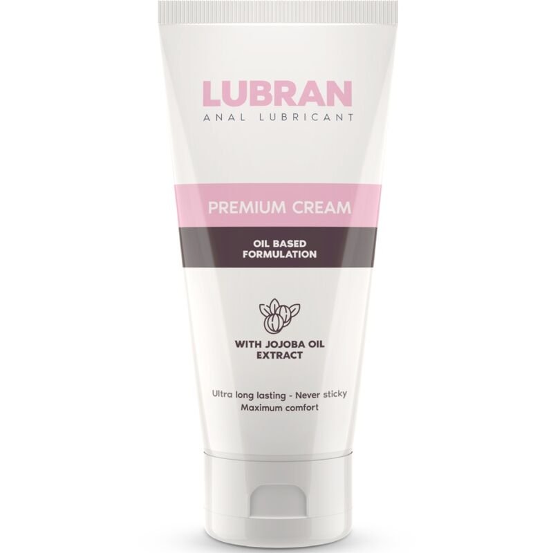 LUBRAN - LUBRICANTE CON ACEITE DE JOJOBA 50 ML - Anal con Relajante - El Arte del Placer