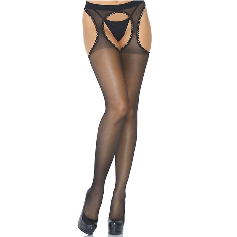LEG AVENUE - MEDIAS DE LIGUERO TRANSPARENTE - Lencería Mujer - El Arte del Placer