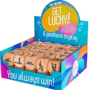 ALIVE - GET LUCKY DADO 6 POSICIONES (PACK 50 UNIDADES) - Juego de Dados - El Arte del Placer