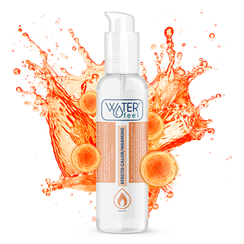 WATERFEEL - LUBRICANTE EFECTO CALOR 150 ML - DROGUERÍA - El Arte del Placer