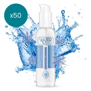 WATERFEEL - LUBRICANTE EFECTO FRIO 150 ML PACK 50 UDS - DROGUERÍA - El Arte del Placer