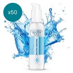WATERFEEL - LUBRICANTE NATURAL 175 ML PACK 50 UDS - DROGUERÍA - El Arte del Placer