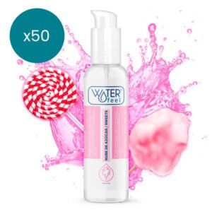 WATERFEEL - LUBRICANTE NUBE DE AZÚCAR 175 ML PACK 50 UDS - DROGUERÍA - El Arte del Placer