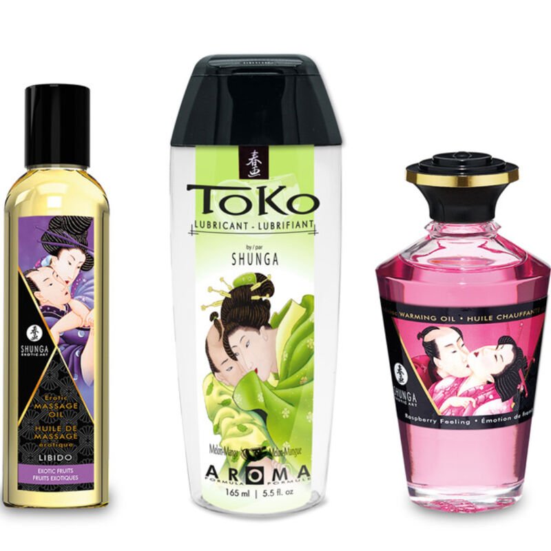 SHUNGA - KIT FRUITY KISSES COLLECTION - DROGUERÍA - El Arte del Placer