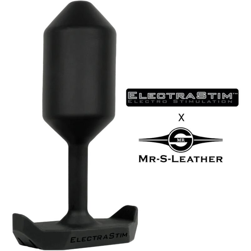 ELECTRASTIM - ELECTRO PLUG ANAL MR-S-LEATHER - Artículos BDSM - El Arte del Placer