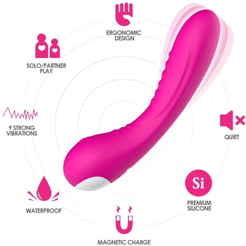 ARMONY – LEGEND VIBRADOR SILICONA - JUGUETES BIENESTAR - El Arte del Placer
