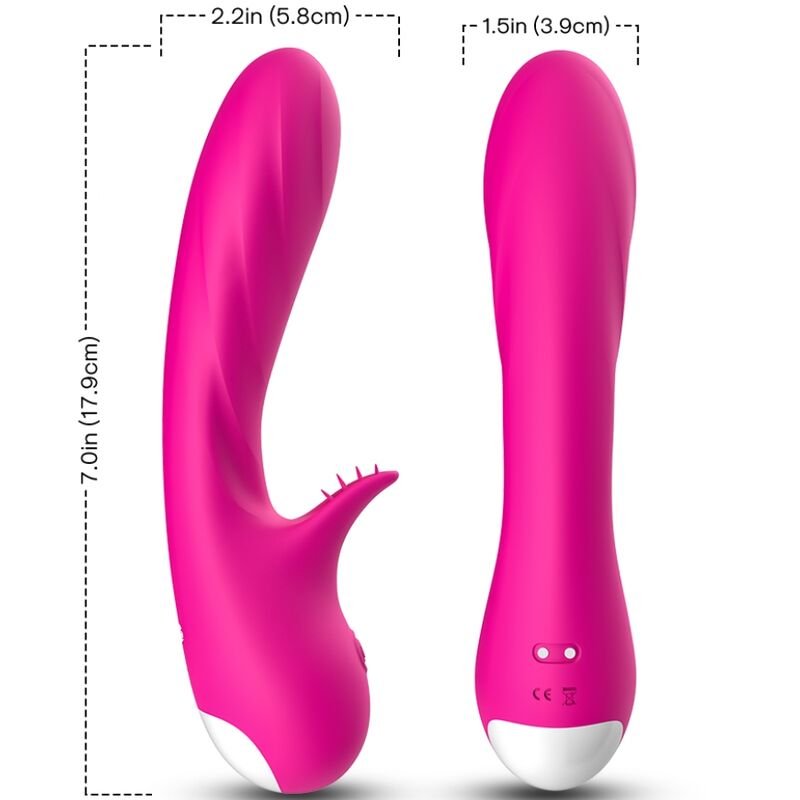 ARMONY – ROMANCE VIBRADOR CON ESTIMULADOR - JUGUETES BIENESTAR - El Arte del Placer