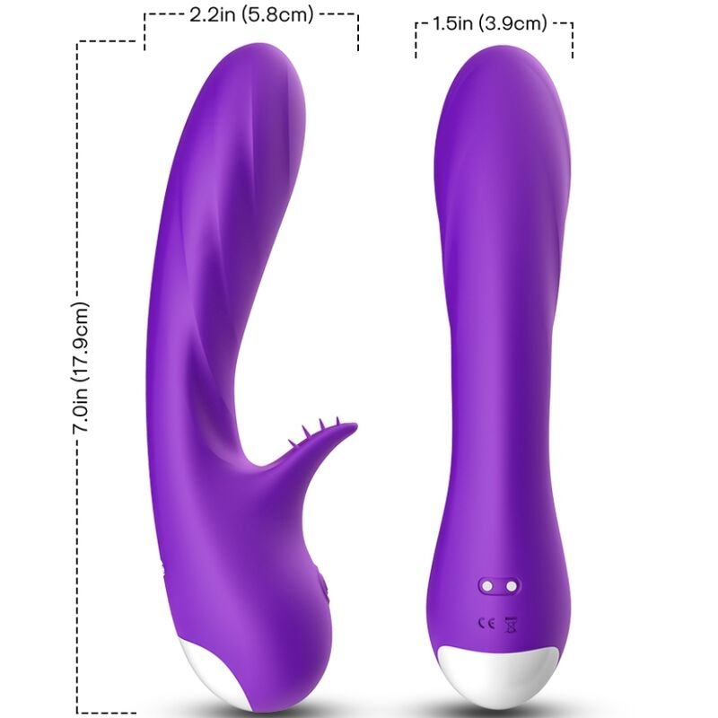 ARMONY – ROMANCE VIBRADOR CON ESTIMULADOR - JUGUETES BIENESTAR - El Arte del Placer