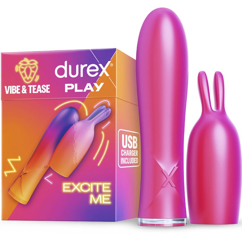 DUREX - TOY VIBRADOR VIBE & TEASE - JUGUETES BIENESTAR - El Arte del Placer