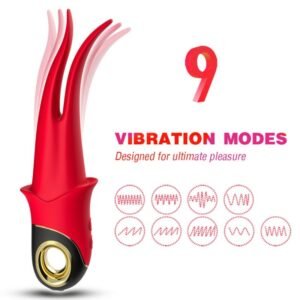 ARMONY - SHADOW VIBRADOR PINZA ROJO - Estimuladores - El Arte del Placer