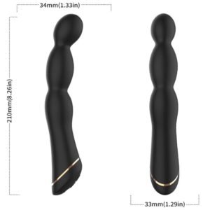 ARMONY - BAMBU VIBRADOR AJUSTABLE NEGRO - JUGUETES BIENESTAR - El Arte del Placer
