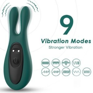 ARMONY - ESTIMULADOR & VIBRADOR RABBIT VERDE - Estimuladores - El Arte del Placer