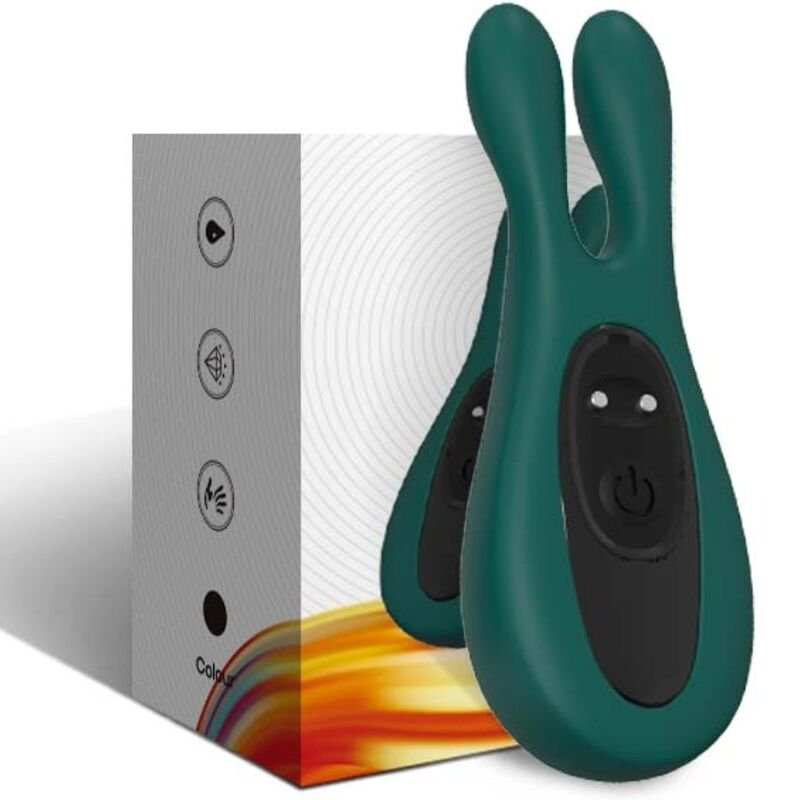 ARMONY - ESTIMULADOR & VIBRADOR RABBIT VERDE - Estimuladores - El Arte del Placer