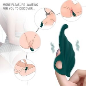 ARMONY - DEDAL ESTIMULADOR & VIBRADOR VERDE - Estimuladores - El Arte del Placer