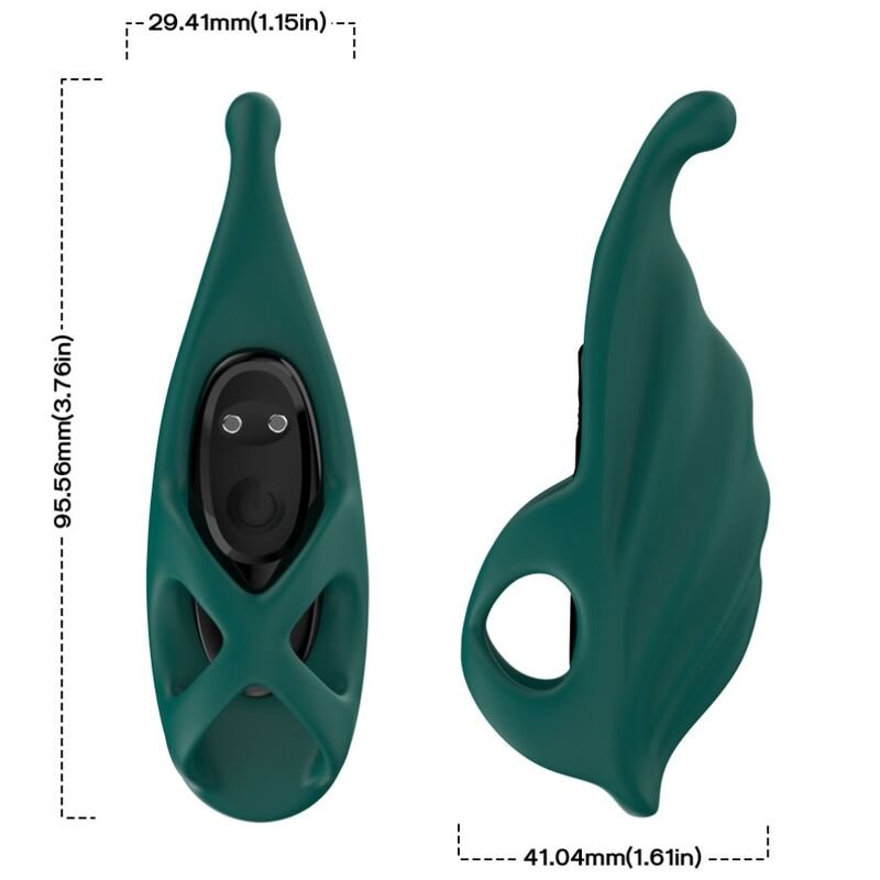 ARMONY - DEDAL ESTIMULADOR & VIBRADOR VERDE - Estimuladores - El Arte del Placer