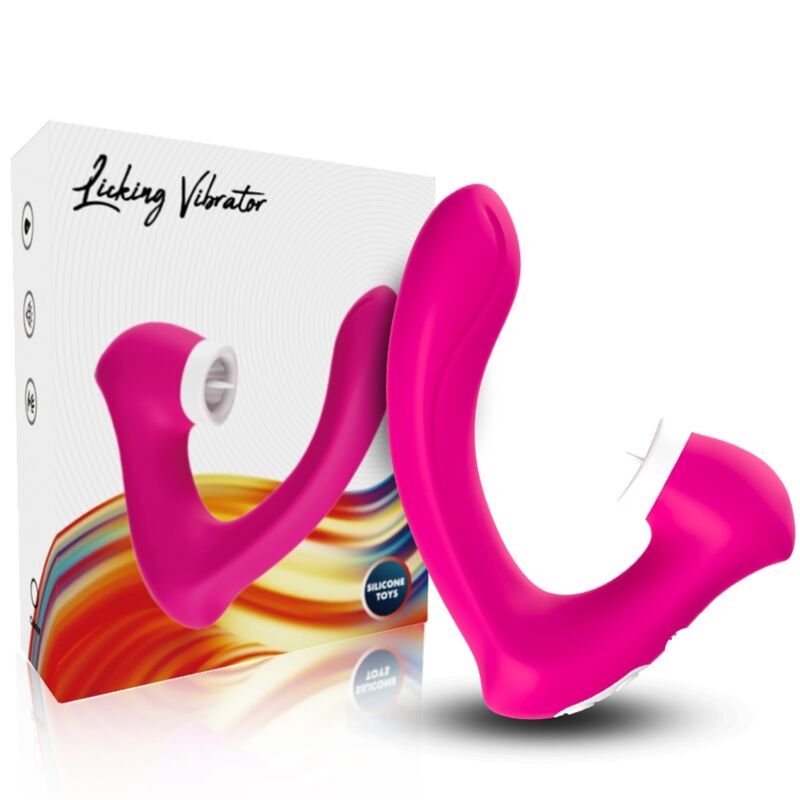 ARMONY – SECRETKISS ESTIMULADOR CON LENGUA CLITORIS & VIBRADOR CURVO - Estimuladores - El Arte del Placer