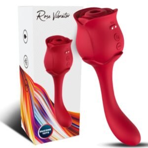 ARMONY - ROSELOVER SUCCIONADOR CLÍTORIS & ESTIMULADOR ROJO - Estimuladores - El Arte del Placer