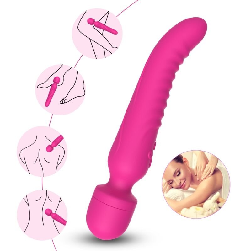 ARMONY – MISSION MASAJEADOR & VIBRADOR EFECTO CALOR - Estimuladores - El Arte del Placer