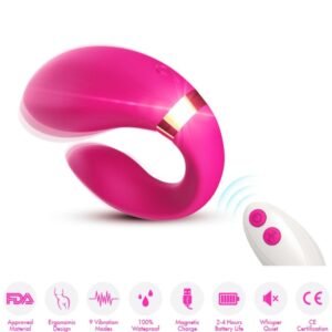 ARMONY – CRESCENT VIBRADOR PAREJA CONTROL REMOTO - JUGUETES BIENESTAR - El Arte del Placer