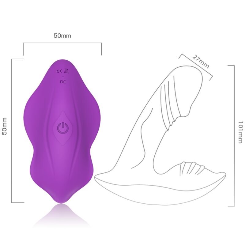 ARMONY - WHISTLE VIBRADOR INTRODUCIBLE CONTROL REMOTO VIOLETA - Estimuladores - El Arte del Placer