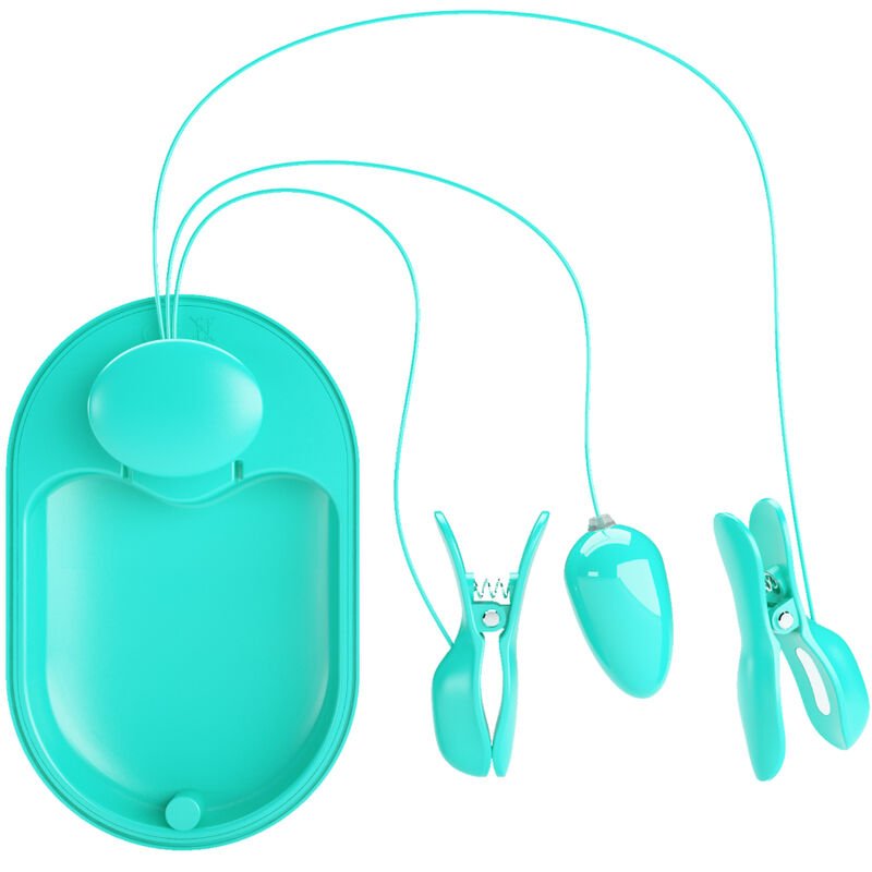 PRETTY LOVE - SURPRISE BOX PINZAS ELECTRO ESTIMULACION ROSA - Imagen 2