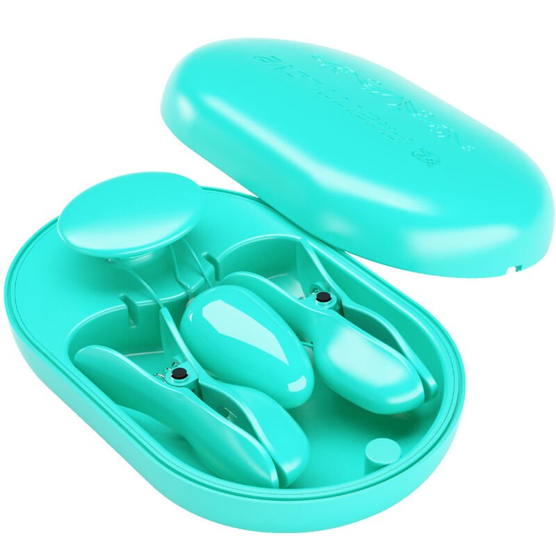 PRETTY LOVE - SURPRISE BOX PINZAS ELECTRO ESTIMULACIÓN AZUL - Imagen 4