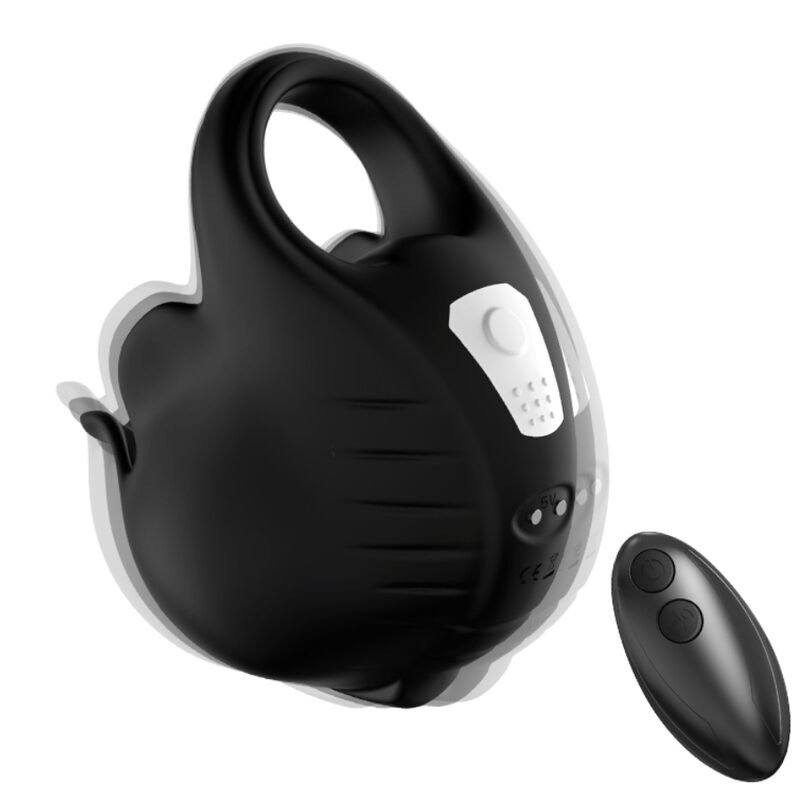 ARMONY - CUPPING ANILLO VIBRADOR CONTROL REMOTO NEGRO - Accesorios para el pene - El Arte del Placer