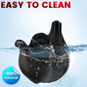 ARMONY - CUPPING ANILLO VIBRADOR NEGRO - Accesorios para el pene - El Arte del Placer