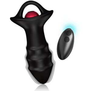 ARMONY - KYLIN DEDAL VIBRADOR & PLUG ANAL CONTROL REMOTO NEGRO - Anal - El Arte del Placer