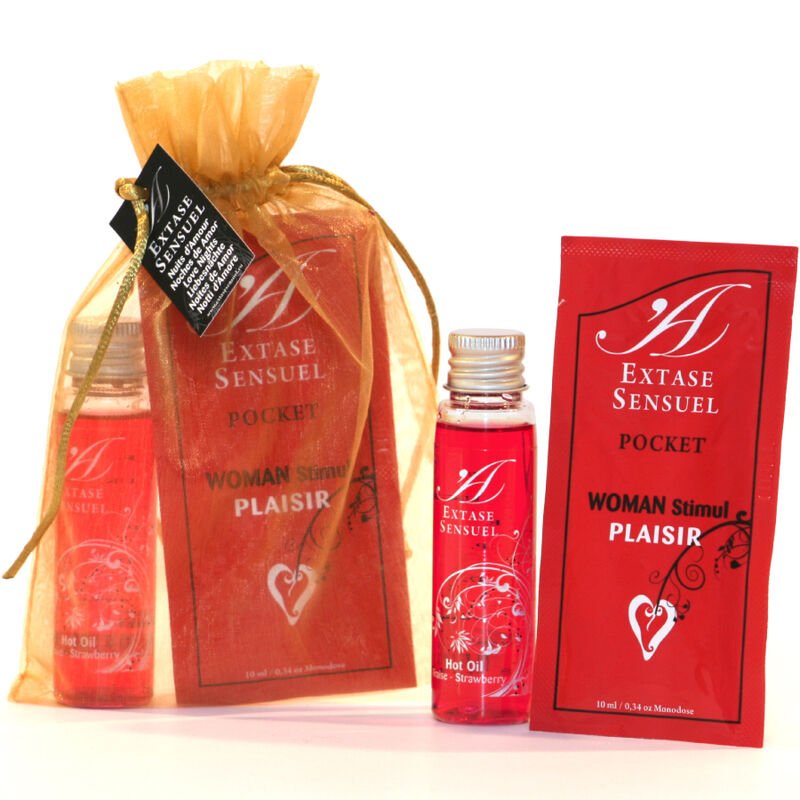 EXTASE SENSUAL - SET NUITS AMOUR FORMATO VIAJE - DROGUERÍA - El Arte del Placer