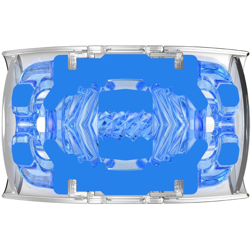 FLESHLIGHT - MASTURBADOR QUICKSHOT TURBO BLUE ICE - JUGUETES BIENESTAR - El Arte del Placer