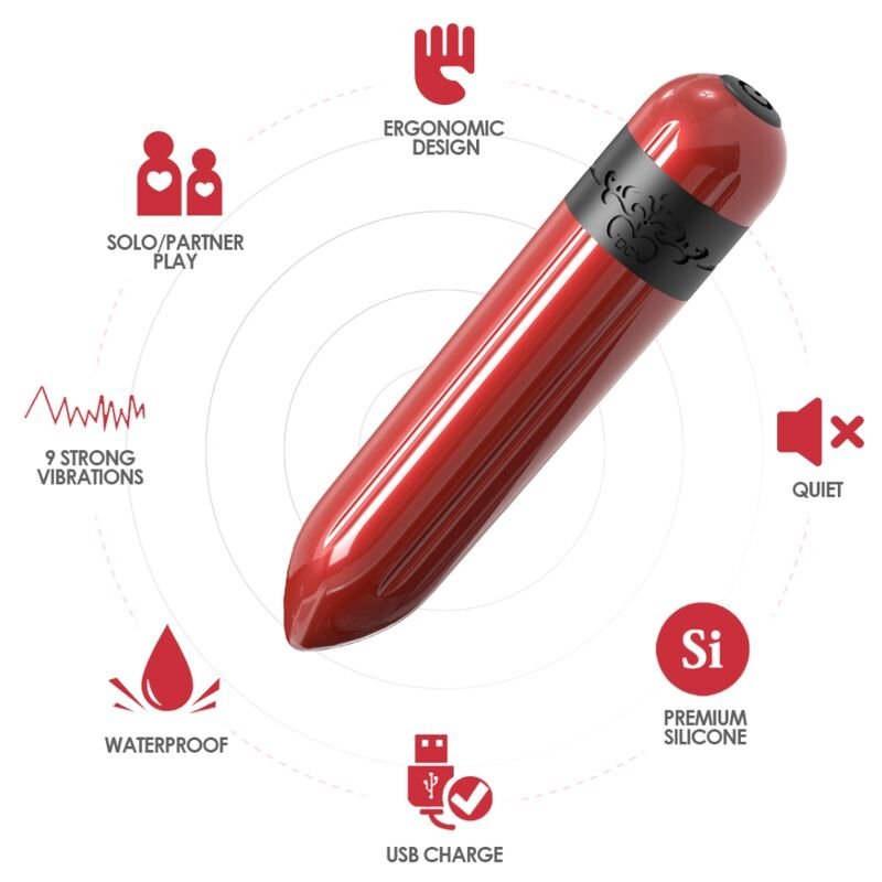 ARMONY – ROCKET BALA VIBRADORA - Balas vibradoras - El Arte del Placer