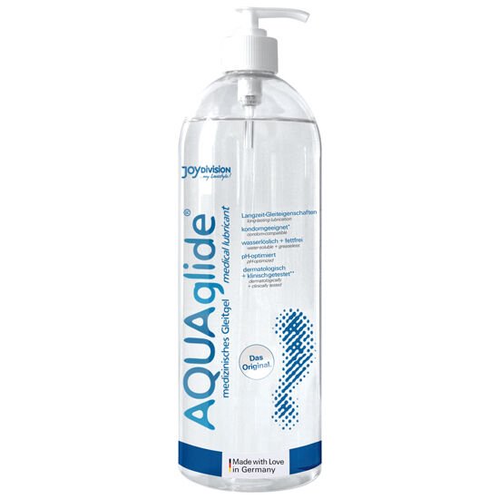 JOYDIVISION AQUAGLIDE - LUBRICANTE 1000 ML - Base Agua - El Arte del Placer