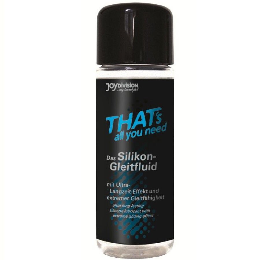 JOYDIVISION - THATS ALL YOU NEED LUBRICANTE 100 ML - Base Silicona - El Arte del Placer