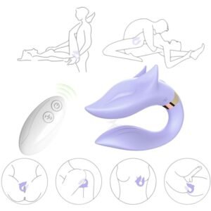 ARMONY – FOX VIBRADOR PAREJAS CONTROL REMOTO - JUGUETES BIENESTAR - El Arte del Placer