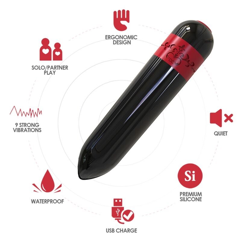 ARMONY – ROCKET BALA VIBRADORA CONTROL REMOTO - Balas vibradoras - El Arte del Placer