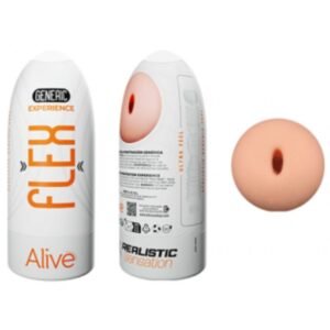ALIVE - FLEX MASTURBADOR MASCULINO GENÉRICO TALLA M - JUGUETES BIENESTAR - El Arte del Placer