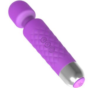 ARMONY - MINI MASAJEADOR & VIBRADOR VIOLETA - JUGUETES BIENESTAR - El Arte del Placer