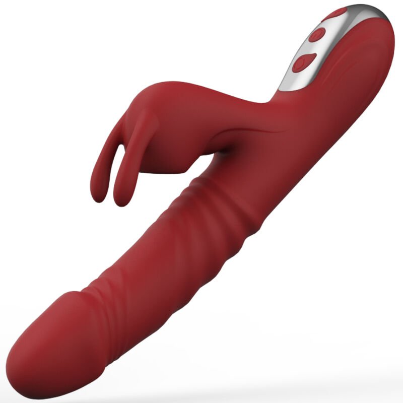 ARMONY - SUCK VIBRADOR & SUCCIONADOR RABBIT BURDEOS - Estimuladores - El Arte del Placer