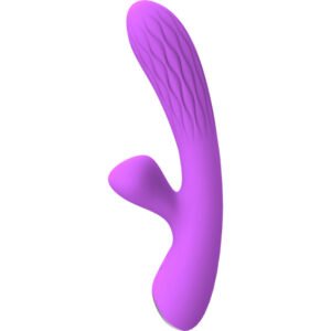 ARMONY - CHELSEA VIBRADOR & ESTIMULADOR FLEXIBLE VIOLETA - JUGUETES BIENESTAR - El Arte del Placer