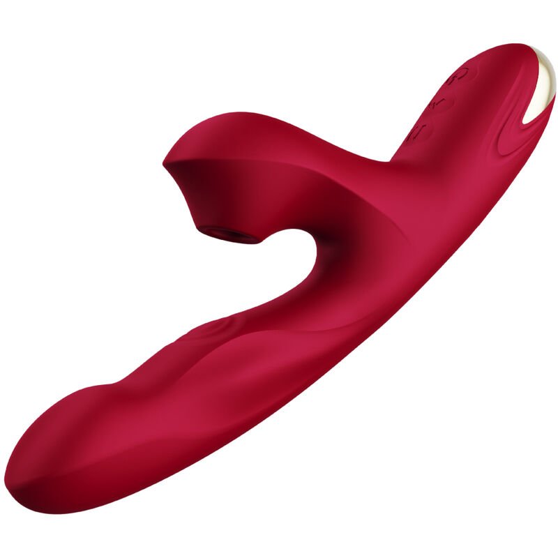 ARMONY - BUMP VIBRADOR & SUCCIONADOR MODELO 2 BURDEOS - Estimuladores - El Arte del Placer