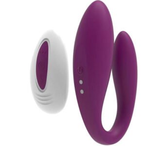 ARMONY - KITTY VIBRADOR PARA PAREJAS CONTROL REMOTO VIOLETA - JUGUETES BIENESTAR - El Arte del Placer