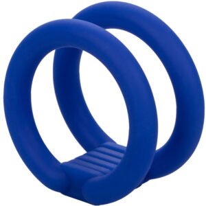 CALEXOTICS - ADMIRAL JAULA DOBLE PARA PENE AZUL - Accesorios para el pene - El Arte del Placer