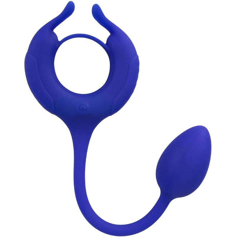 CALEXOTICS - ADMIRAL ANILLO CON PESO PARA PENE AZUL - Accesorios para el pene - El Arte del Placer