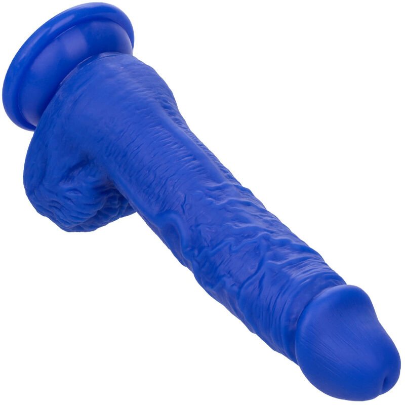 CALEXOTICS - ADMIRAL SAILOR DILDO REALÍSTICO VIBRADOR AZUL - JUGUETES BIENESTAR - El Arte del Placer