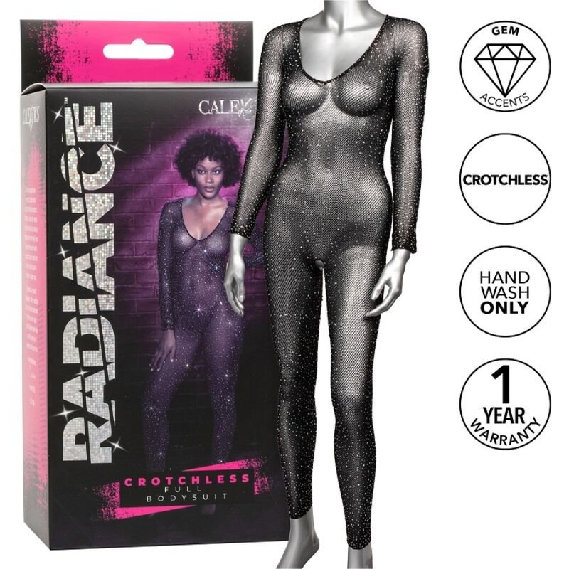 CALEXOTICS - RADIANCE BODY ENTERO PEDRERÍA SIN ENTREPIERNA - Bodystocking - El Arte del Placer